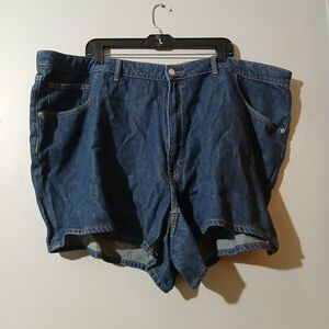 Classic Blue Denim Jean Shorts for Men